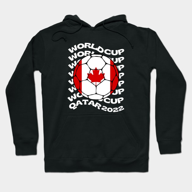 Canada Soccer Qatar Hoodie by footballomatic